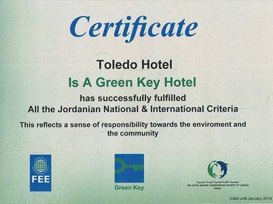 Green Key Hotel 2014