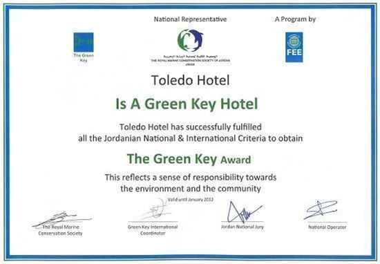 Green Key Hotel 2012